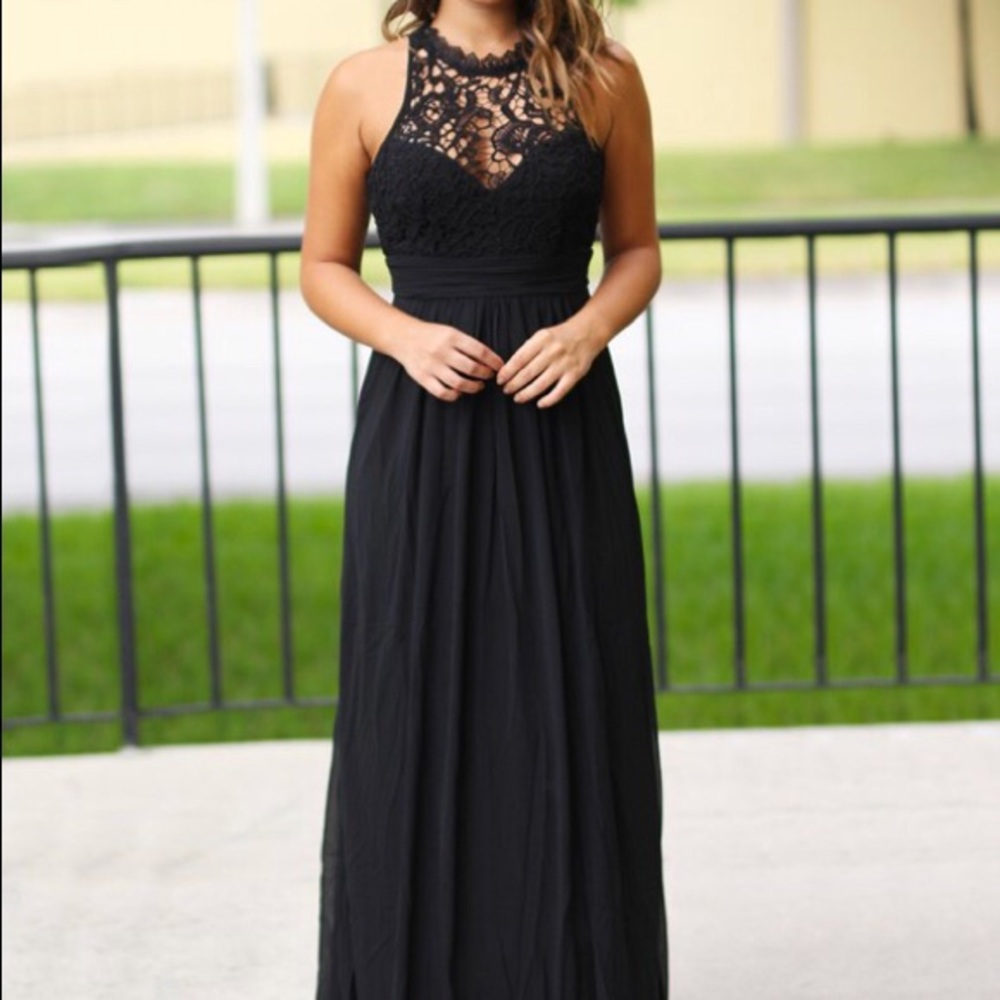Black Maxi Dress